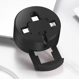 3 in 1 Charging Cable with Phone Holder