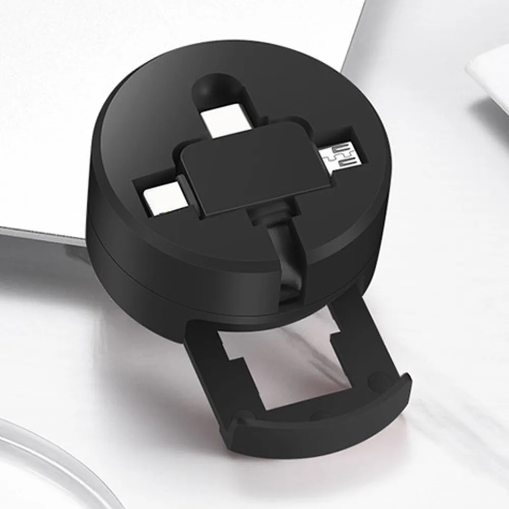 3 in 1 Charging Cable with Phone Holder
