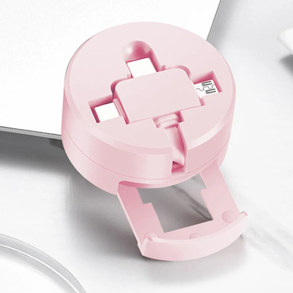 3 in 1 Charging Cable with Phone Holder