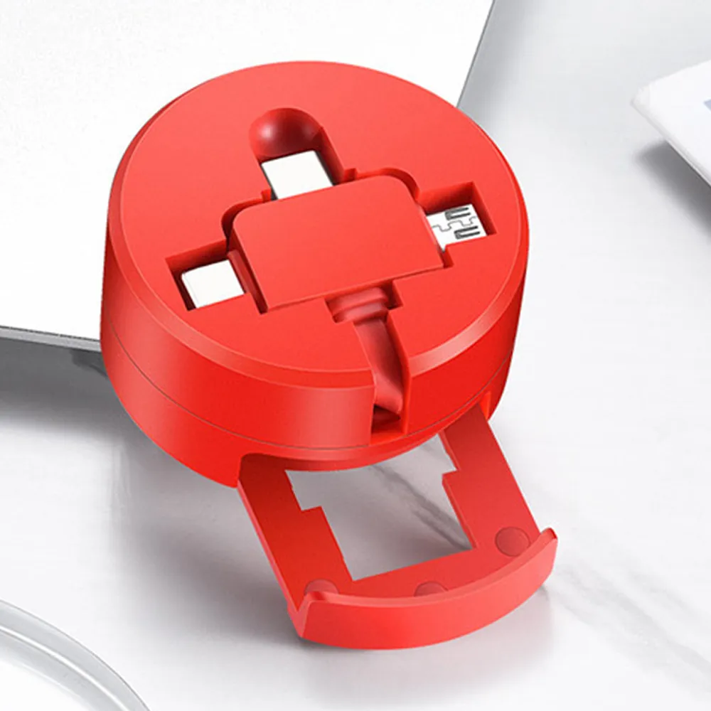 3 in 1 Charging Cable with Phone Holder
