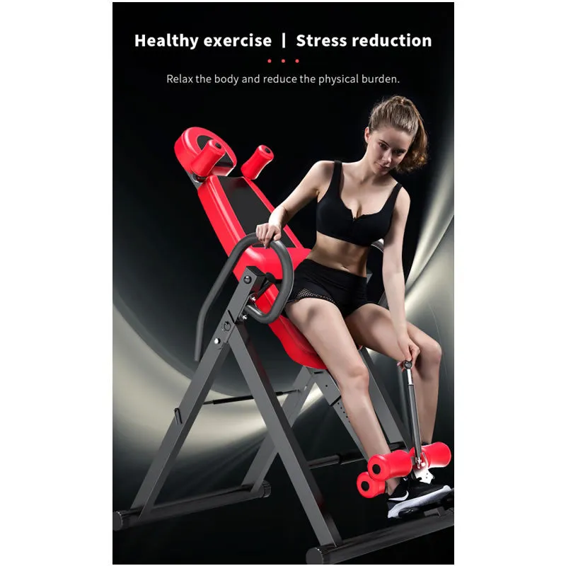 Adjustable And Foldable Back Stretcher Machine For Pain Relief Xq-1 Red