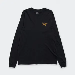 Arc'Multi Bird Logo LS T-Shirt - Black