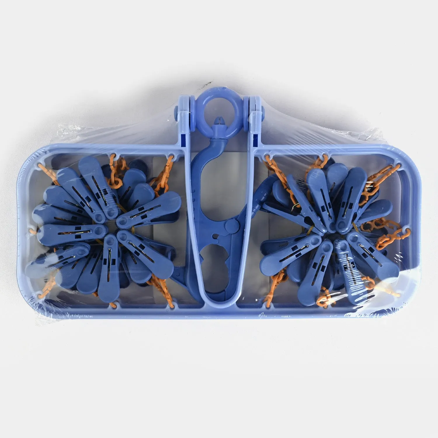 Baby Foldable Cloth Hanger 28PCs | Blue