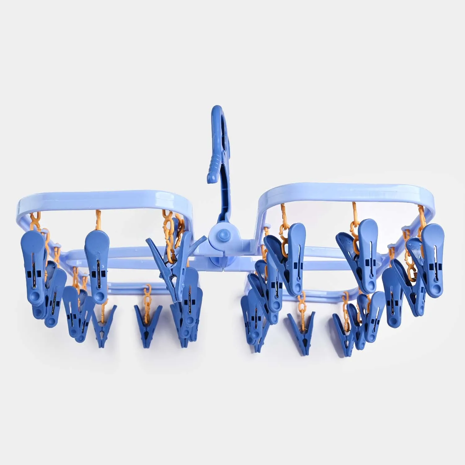 Baby Foldable Cloth Hanger 28PCs | Blue