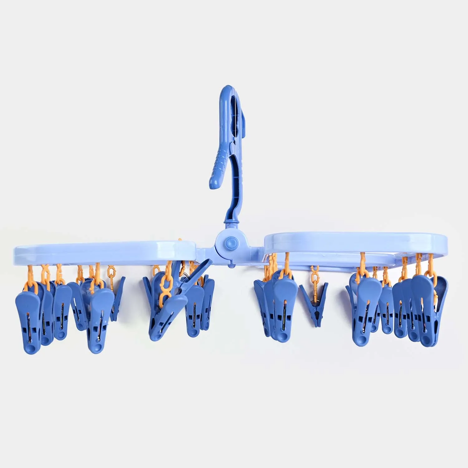 Baby Foldable Cloth Hanger 28PCs | Blue