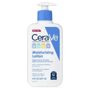 Baby Lotion CeraVe® 8 oz. Pump Bottle Unscented Lotion - Loreal USA  Mfr# 60600056023