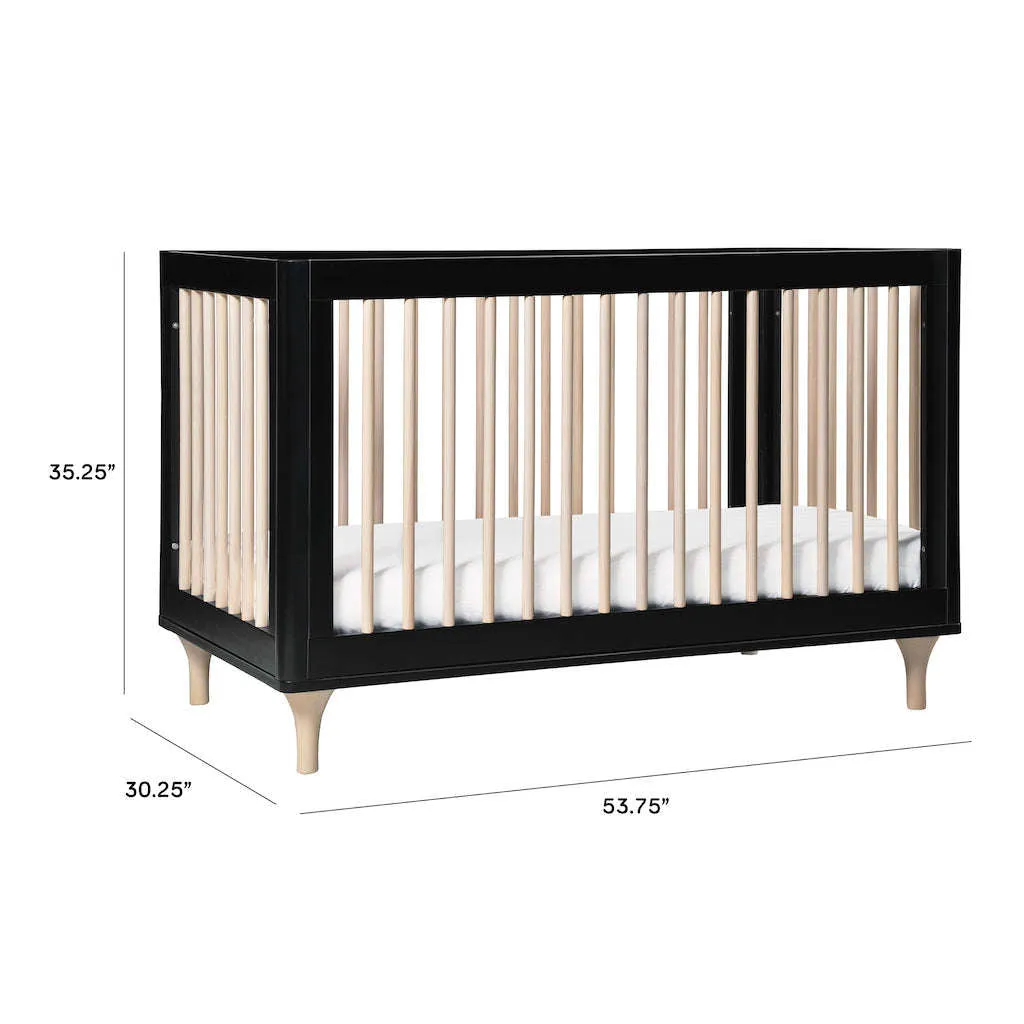 Babyletto Lolly 3-in-1 Convertible Crib with Toddler Bed Conversion Kit