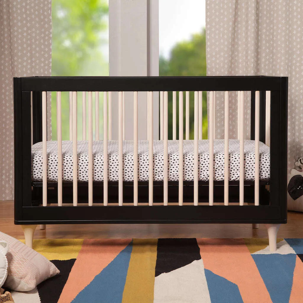Babyletto Lolly 3-in-1 Convertible Crib with Toddler Bed Conversion Kit