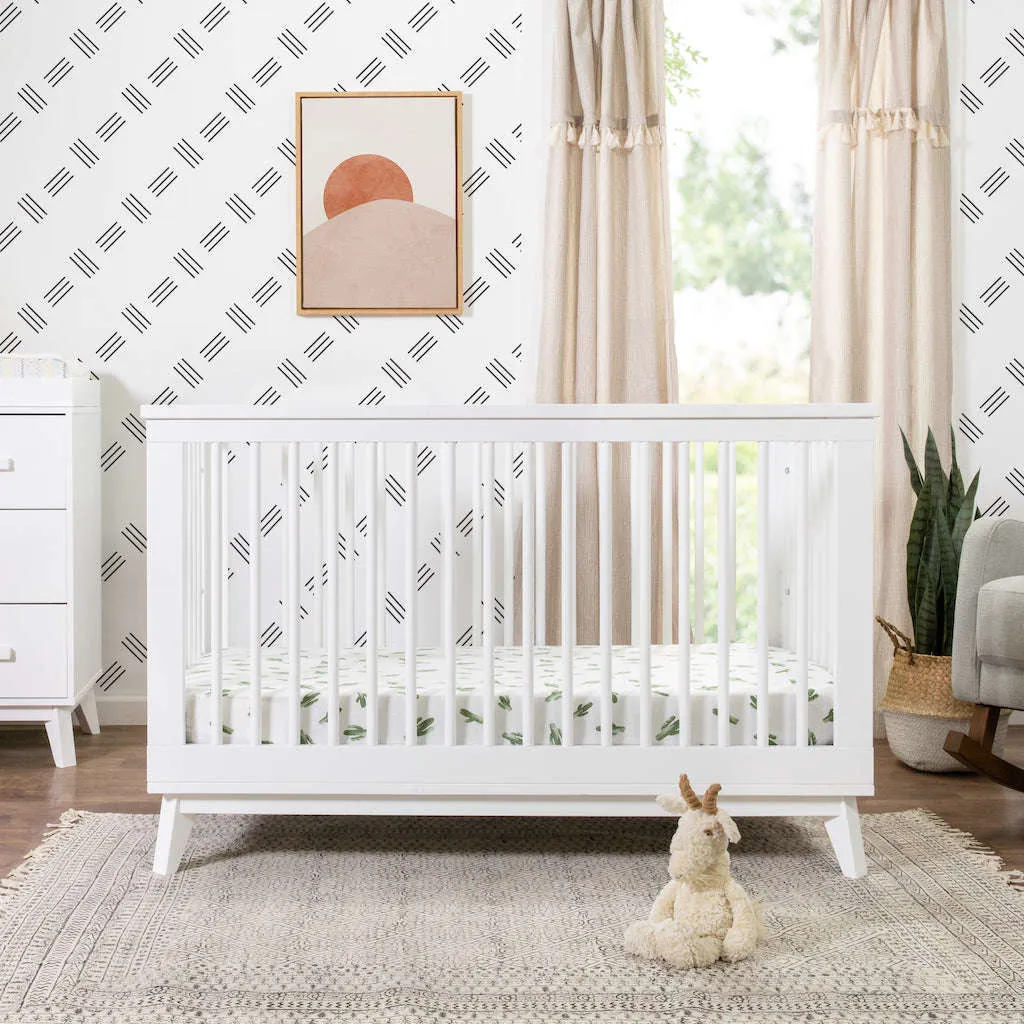 Babyletto Scoot 3-in-1 Convertible Crib with Toddler Bed Conversion Kit