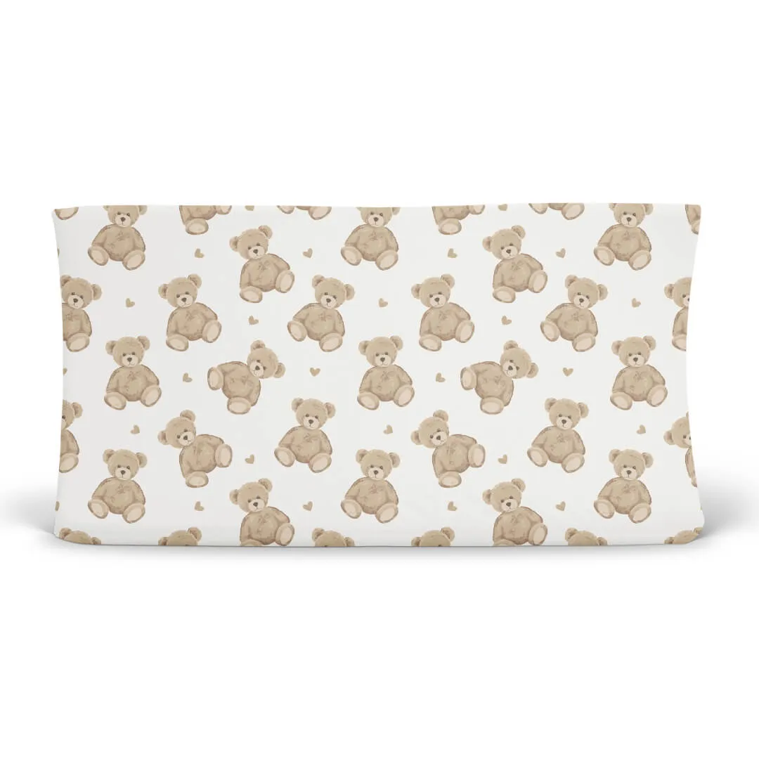 Beary Sweet Changing Pad Cover