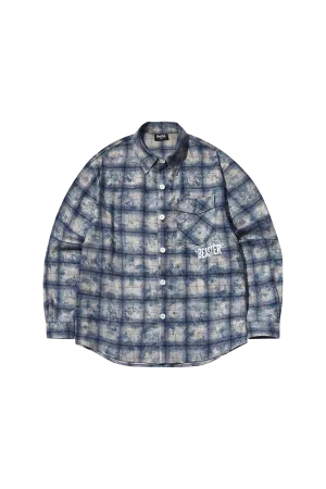 BEASTER Three-dimensional Embroidered Logo Long-sleeved Shirt