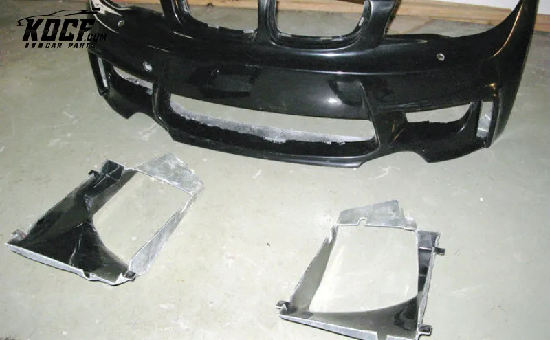 BMW 1 SERIES E81 E87 E88 F20 F21 F52 E82 2 Door Coupe E88 2 Door convertible E87 5 Door Hatch Rieger Style Fiberglass Front Bumper