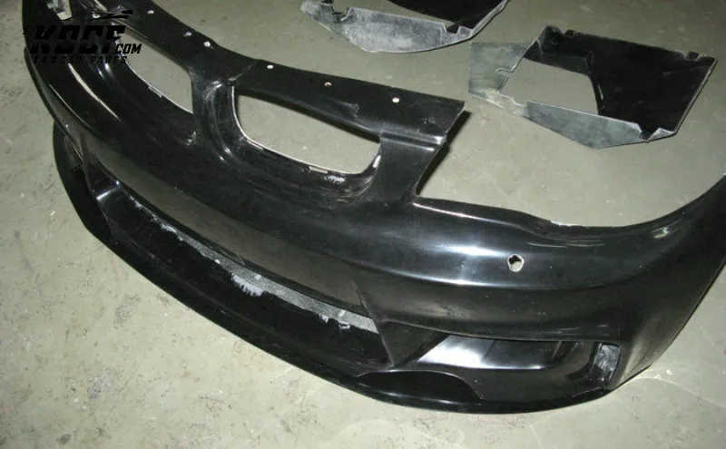 BMW 1 SERIES E81 E87 E88 F20 F21 F52 E82 2 Door Coupe E88 2 Door convertible E87 5 Door Hatch Rieger Style Fiberglass Front Bumper