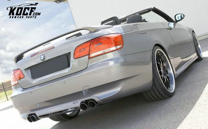 BMW 3 SERIES E30 E36 E46 E90 E91 E92 E93 F30 F31 F34 G20 2door Coupe Convertible 06-13 HAM Style Real Carbon Fiber Rear Diffuser