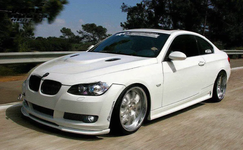 BMW 3 SERIES E30 E36 E46 E90 E91 E92 E93 F30 F31 F34 G20 Coupe Convertible 04-13 HAM Style Real Carbon Fiber Front Lip