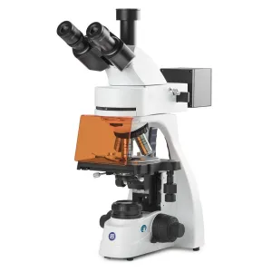 bScope trinocular microscope w/Plan-Fluarex Lenses & 4 Channel LED Fluorescence