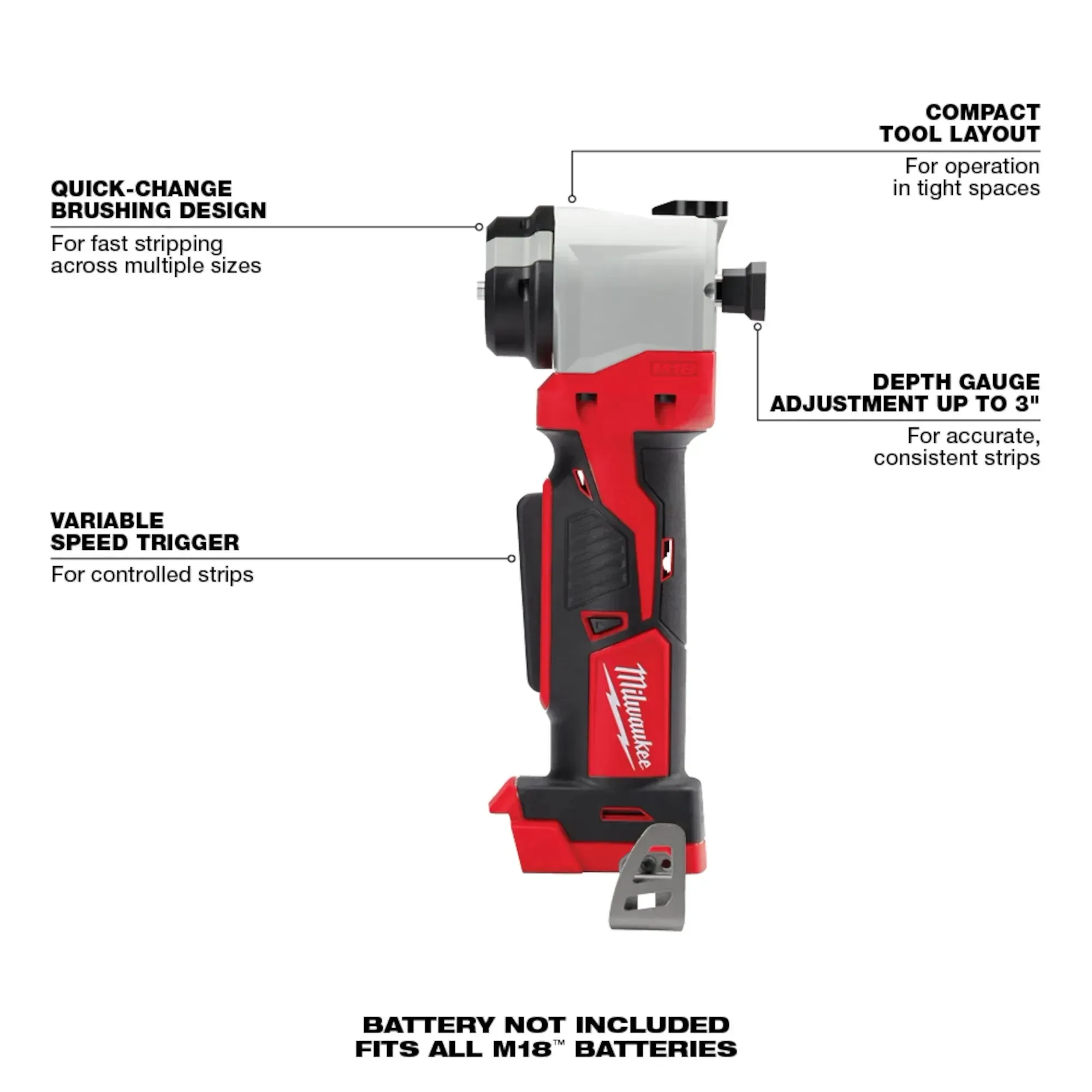 Cable Stripper - Milwaukee's M18™ Cable Stripper Kit for Al THHN / XHHW, 2935AL-21