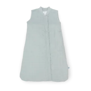 Cotton Muslin Quilted Sleep Bag - Sea Salt