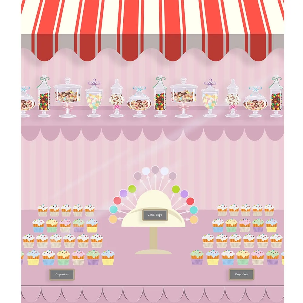 Dessert Display Printed Backdrop