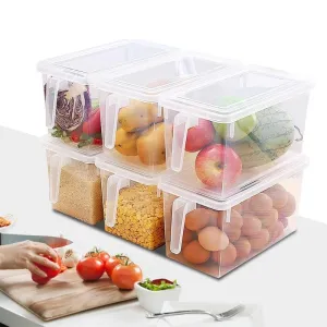 Ergonomic Design Refrigerator Storage Box