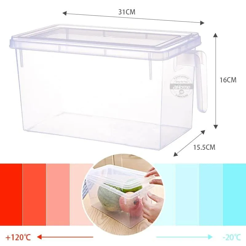 Ergonomic Design Refrigerator Storage Box