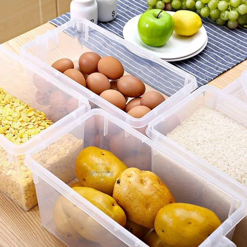 Ergonomic Design Refrigerator Storage Box