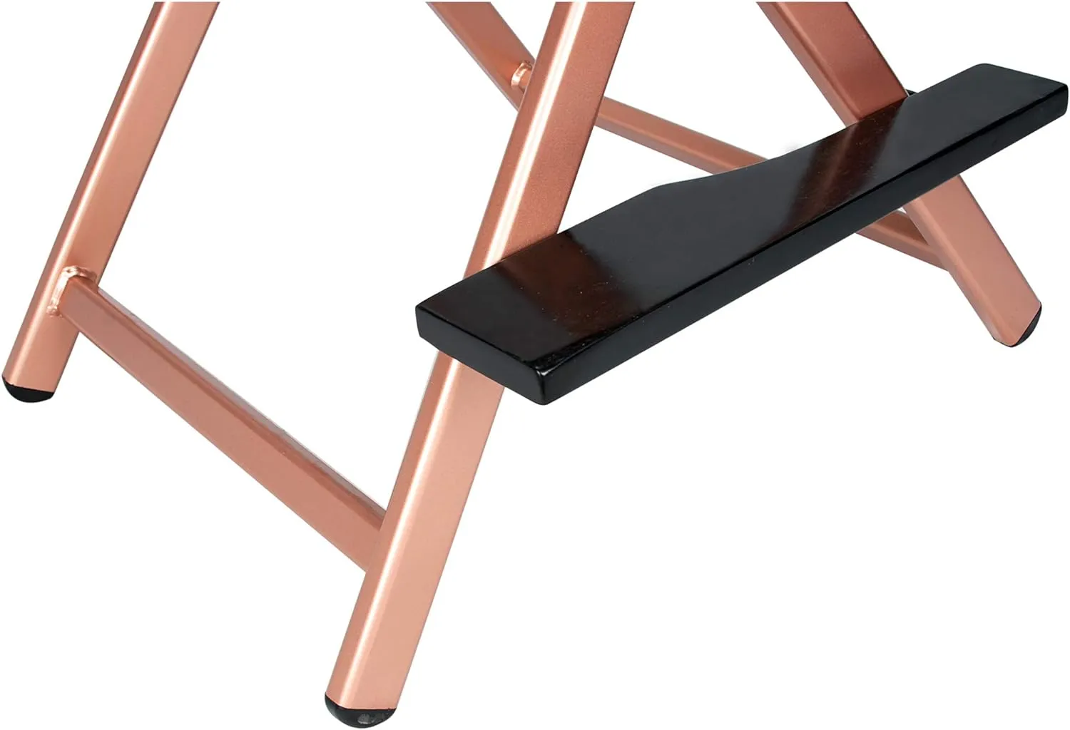 Foldable Aluminum Makeup Director Chair With Footrest And Headrest Y196