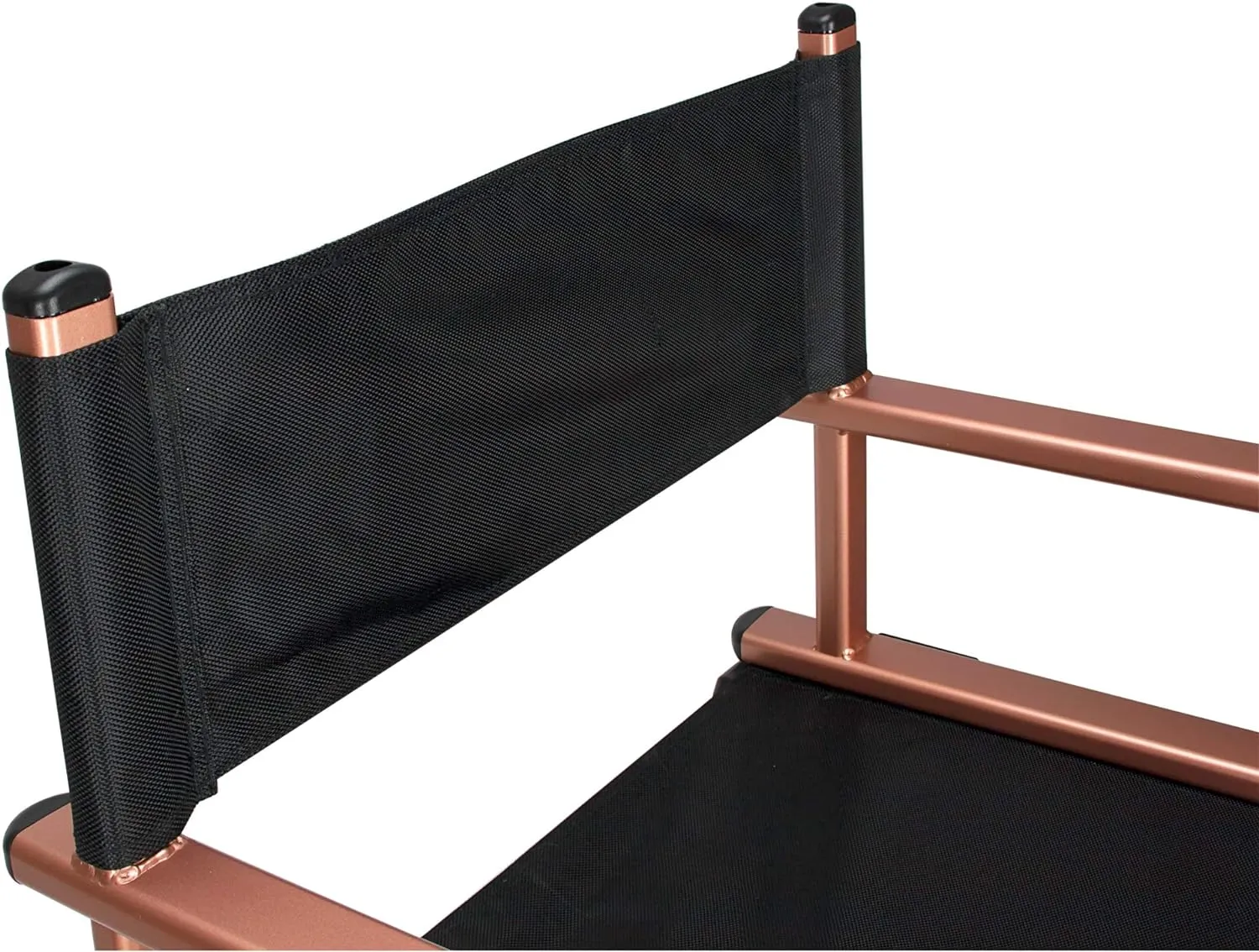 Foldable Aluminum Makeup Director Chair With Footrest And Headrest Y196