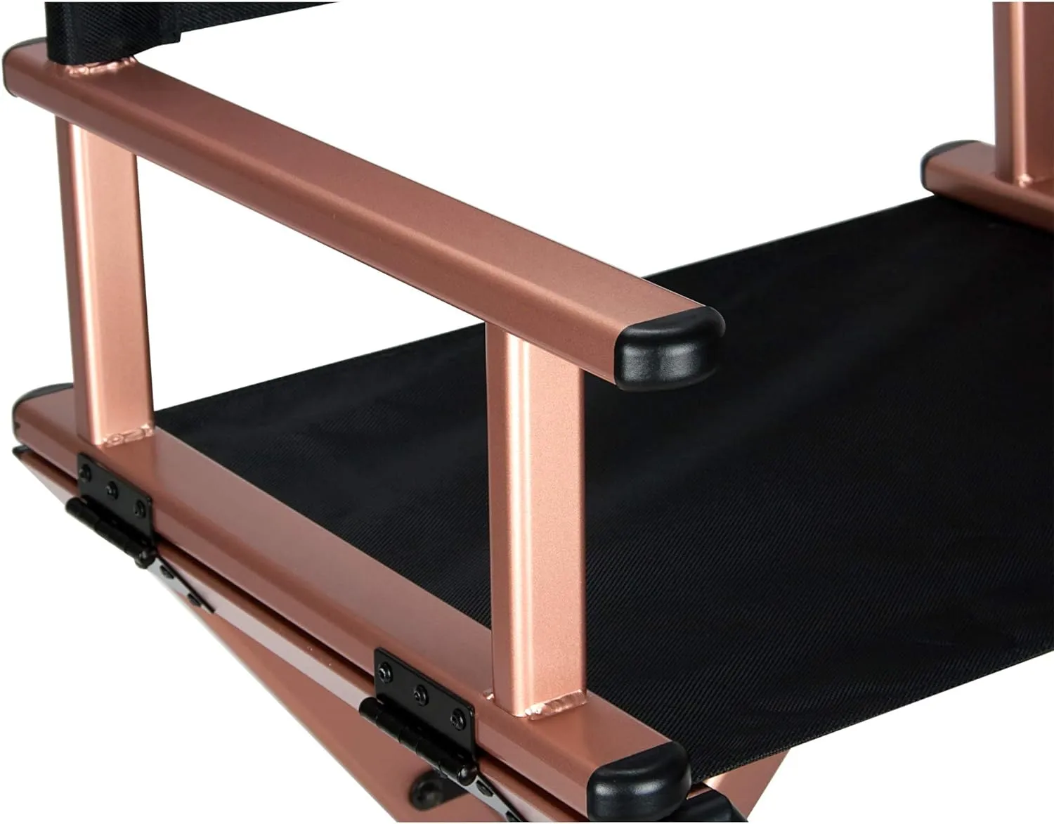 Foldable Aluminum Makeup Director Chair With Footrest And Headrest Y196