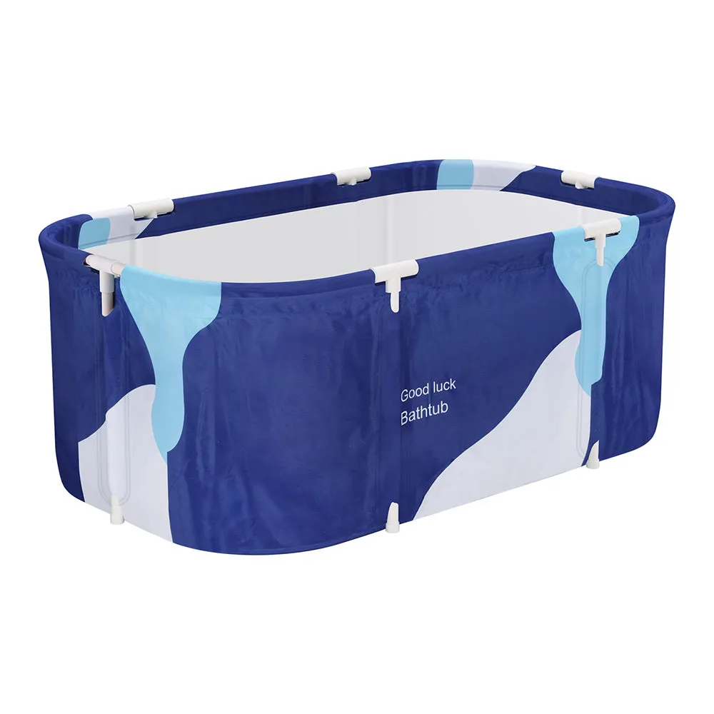 Foldable Insulated Bathtub with Cushion & Pump - Weisshorn