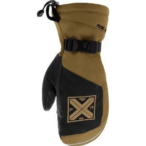 FXR  Mens Chute Mitts Snowmobile Gloves Waterproof Insulated HydrX Pro Canvas