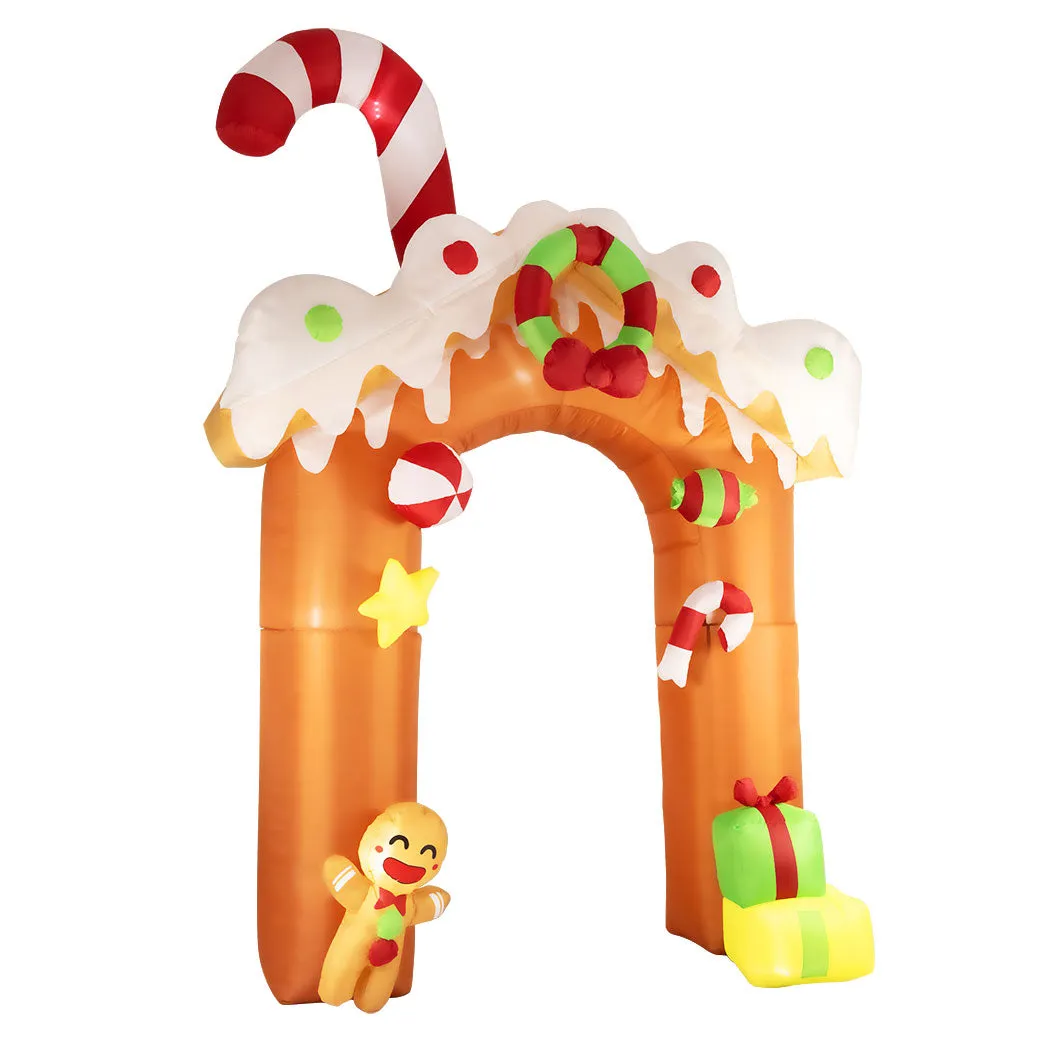 Gingerbread Archway Christmas Inflatable Xmas Decorations - 3M