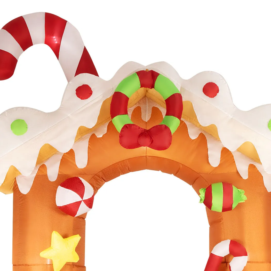 Gingerbread Archway Christmas Inflatable Xmas Decorations - 3M