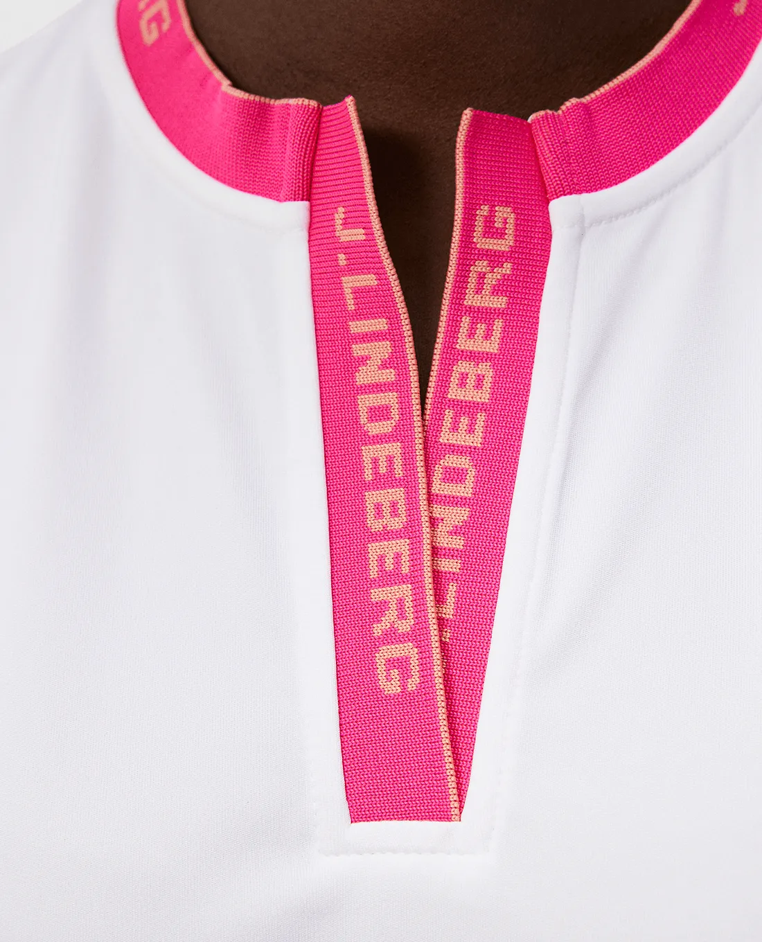 J.Lindeberg Leya Sleeveless Polo White
