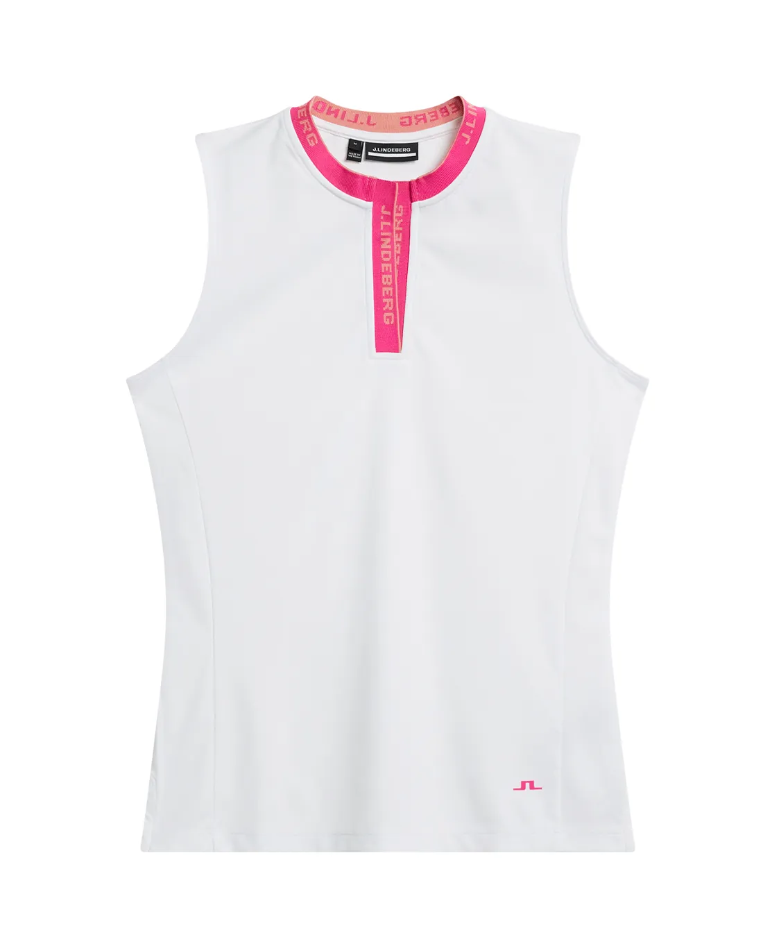 J.Lindeberg Leya Sleeveless Polo White