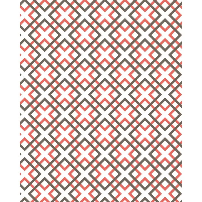 Layered Squares Patterned Printed Backdrop