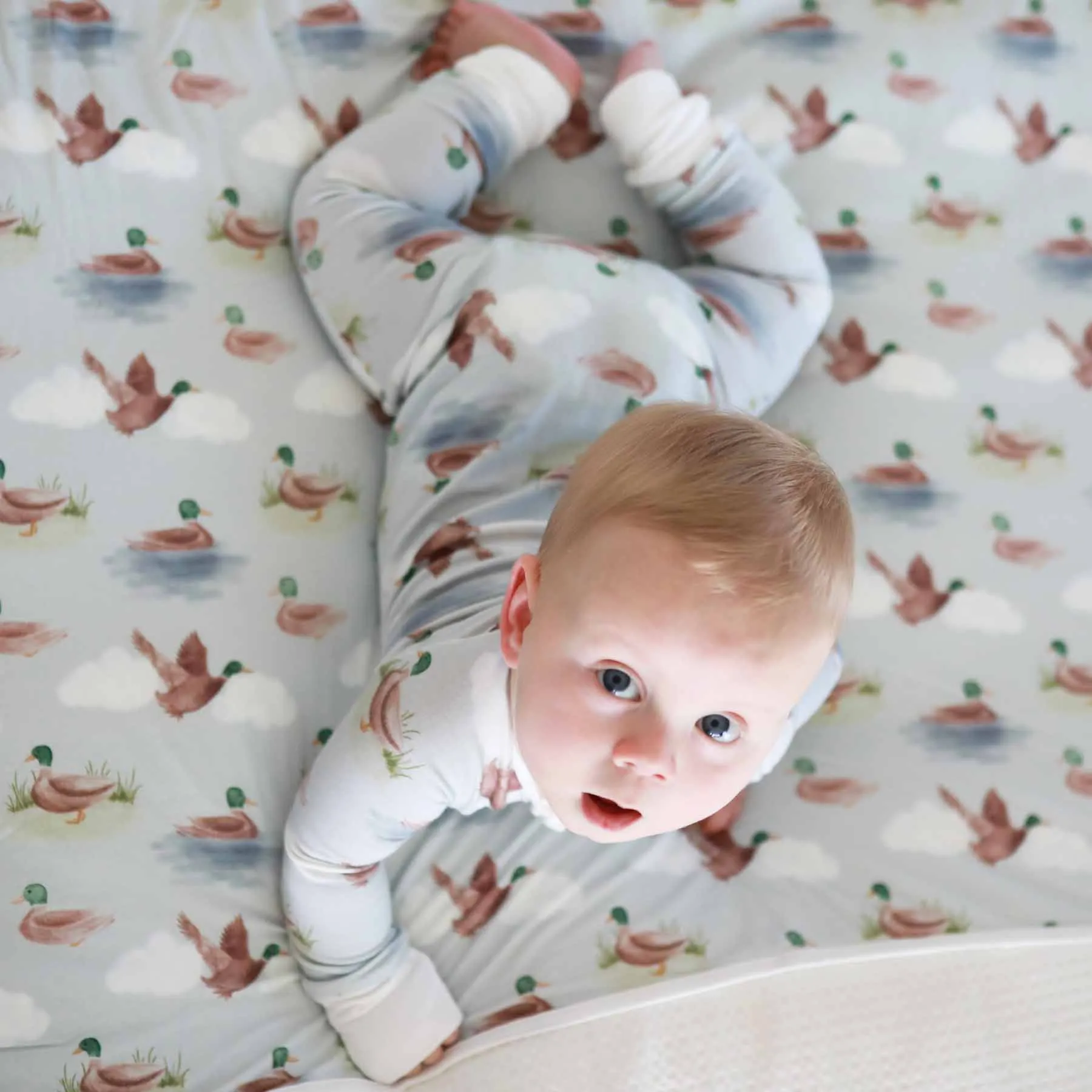 Little Duckling Convertible Zip Romper