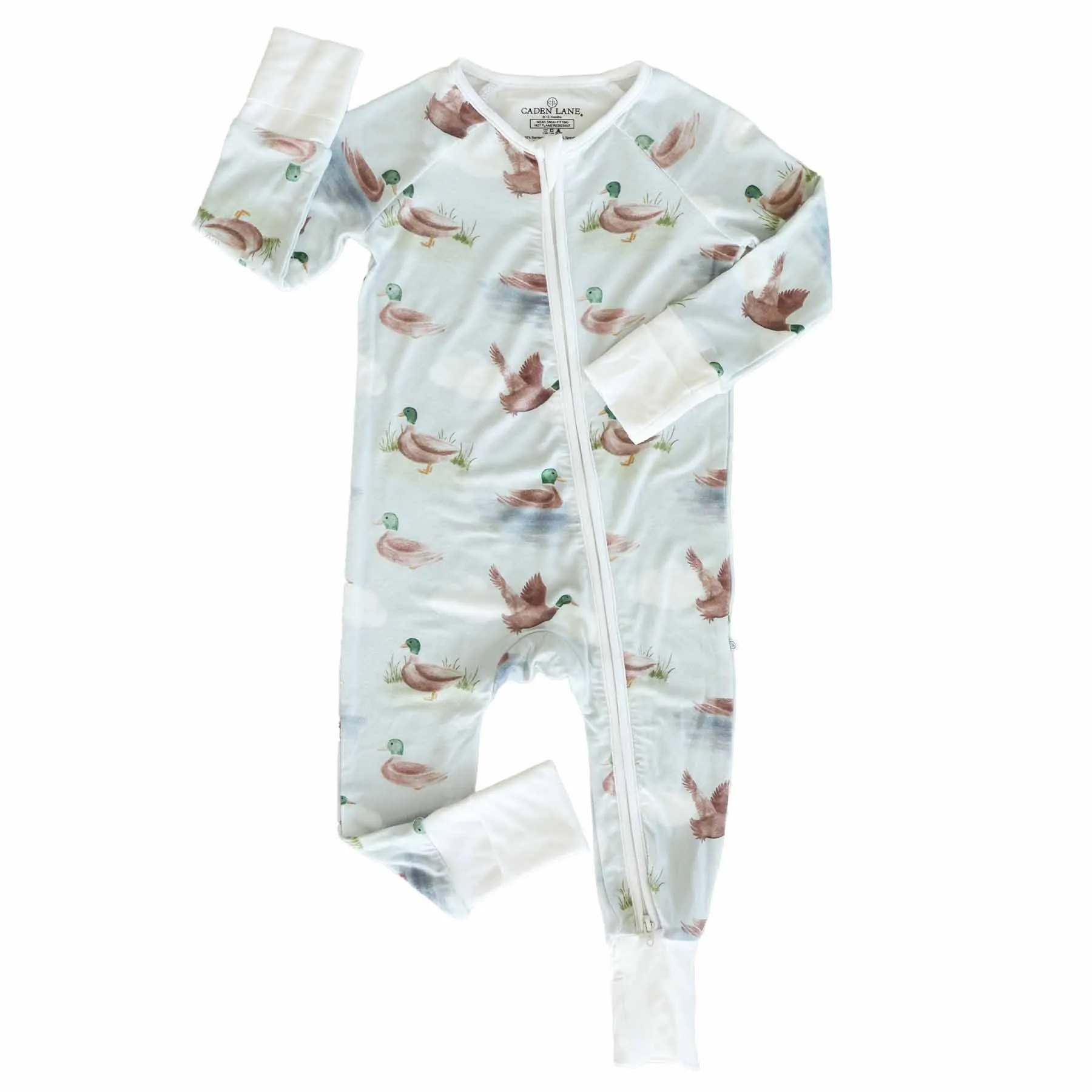 Little Duckling Convertible Zip Romper