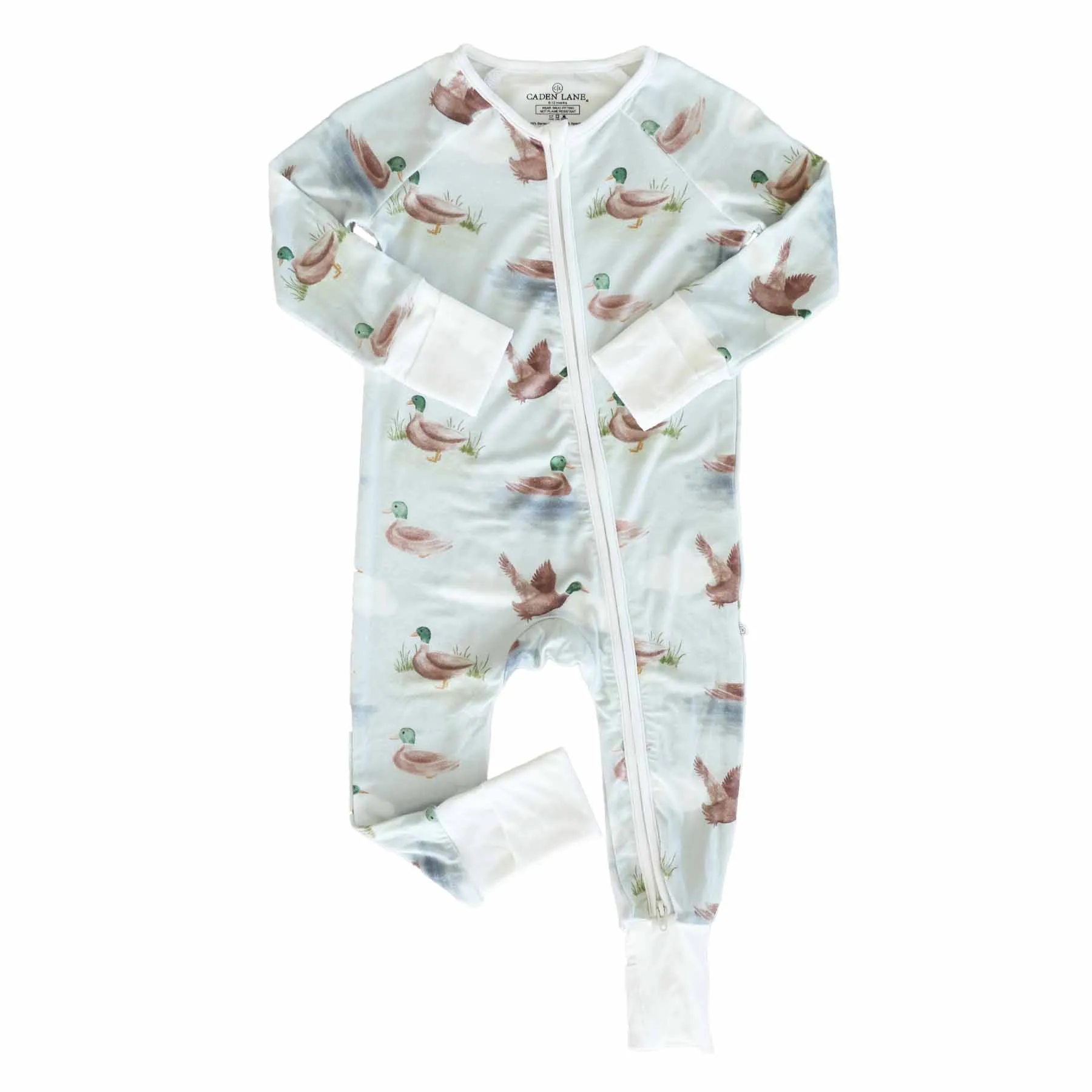 Little Duckling Convertible Zip Romper