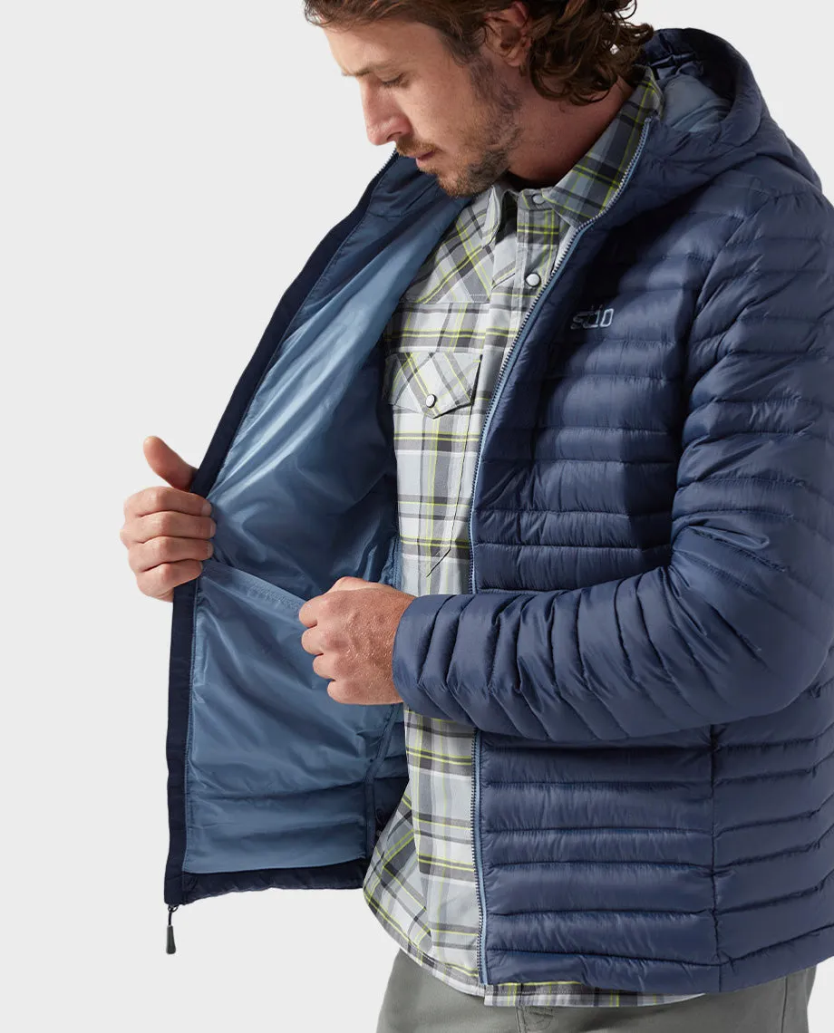 Men's Pinion Down Hooded Jacket