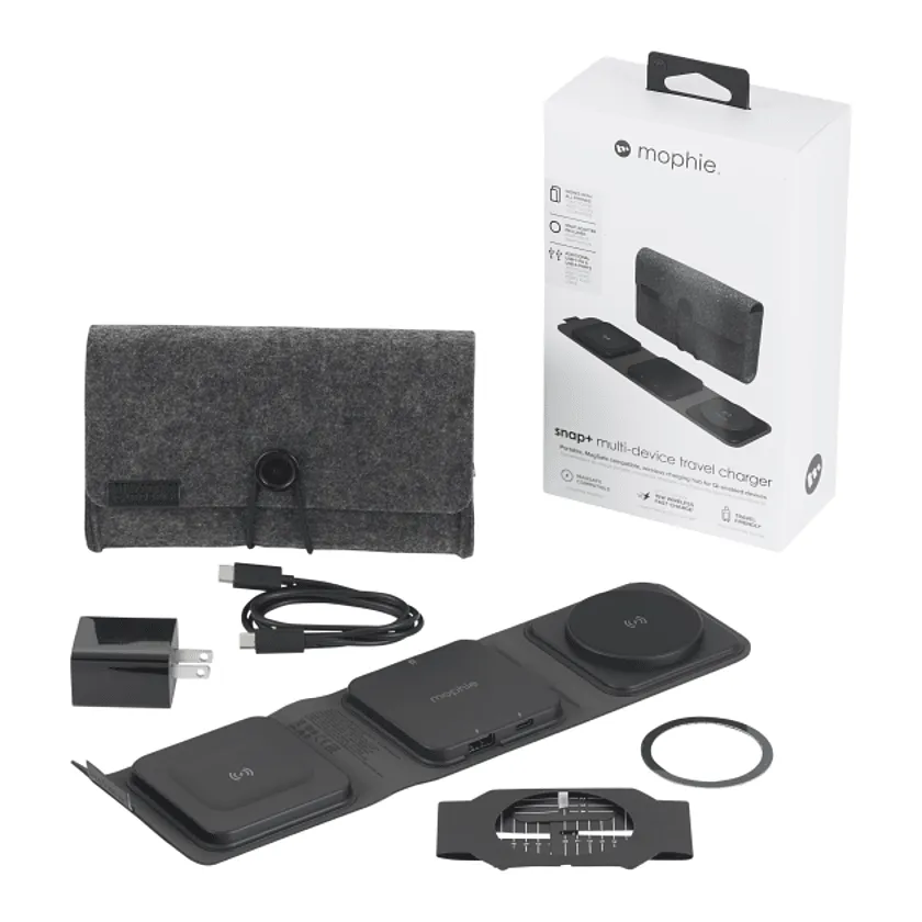 Mophie Snap   Multi-device Custom Travel Chargers, Black