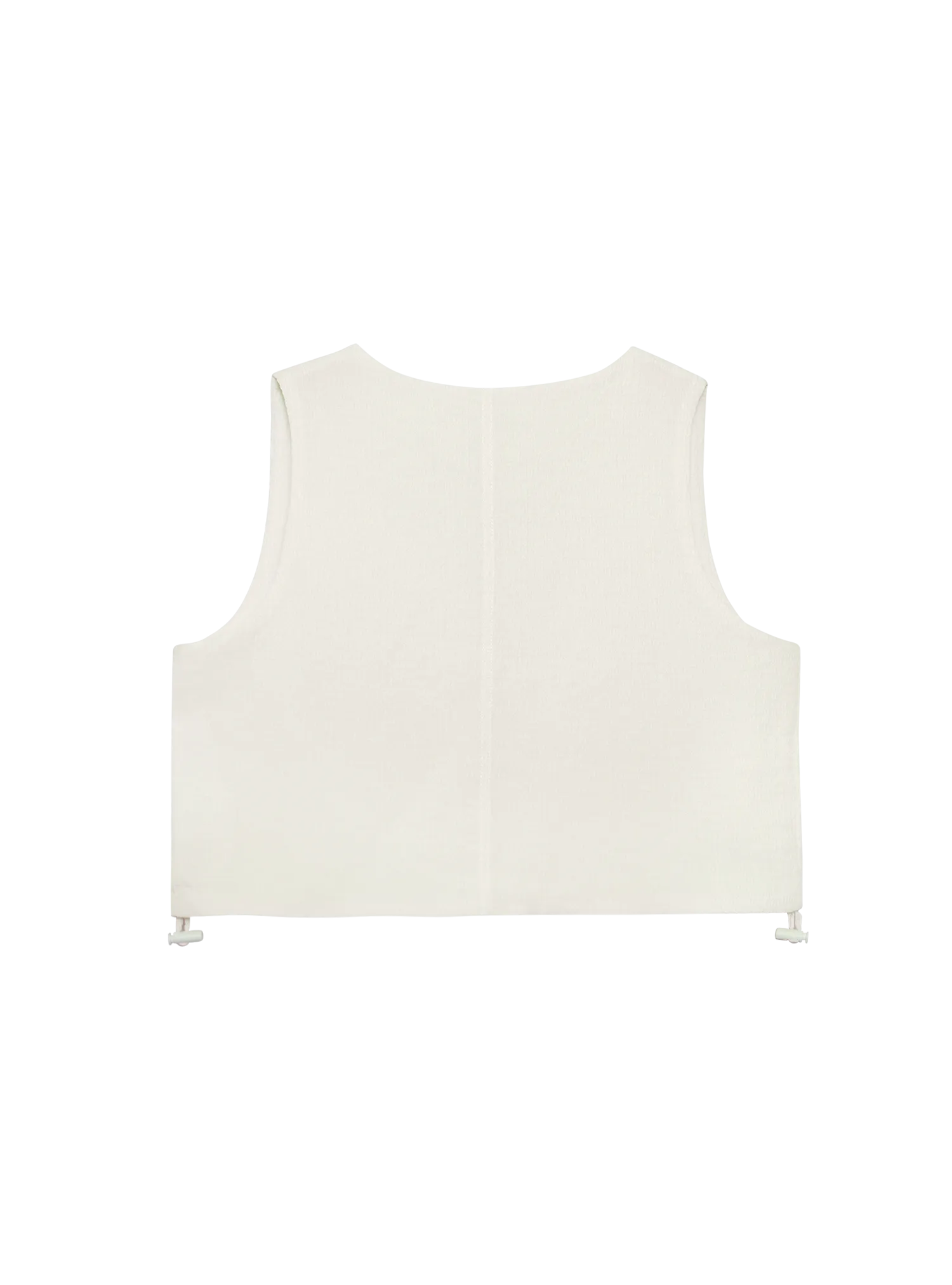 Multi-Way Vest Top (Seersucker Bone)
