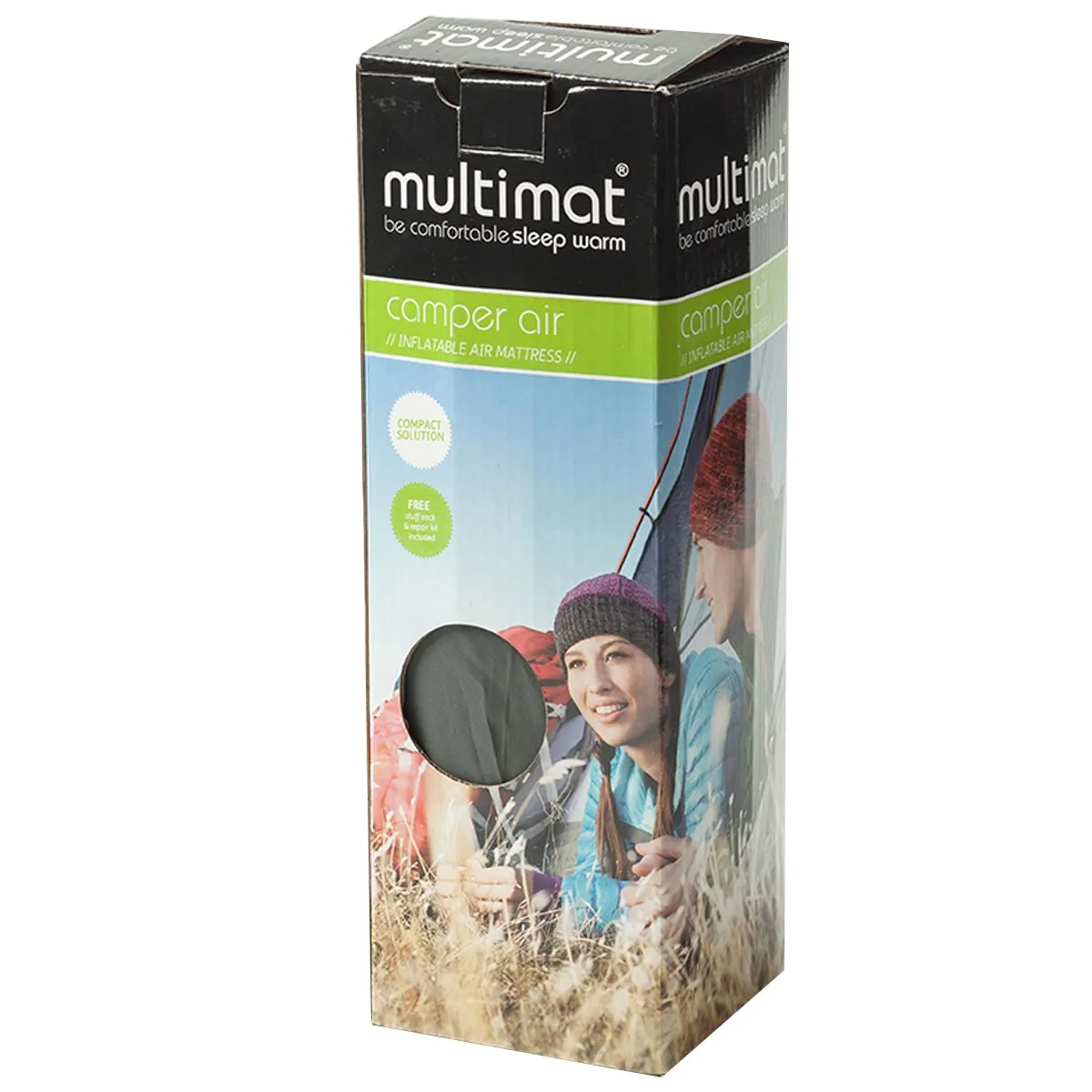 Multimat Camper Air Inflatable Sleeping Mat MOD Green