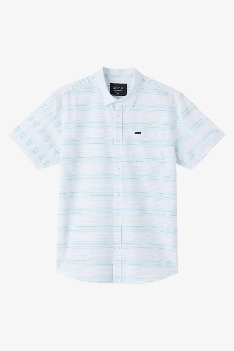 ONeill TRVLR UPF TRAVERSE STRIPE STANDARD FIT SHIRT - WHITE 2