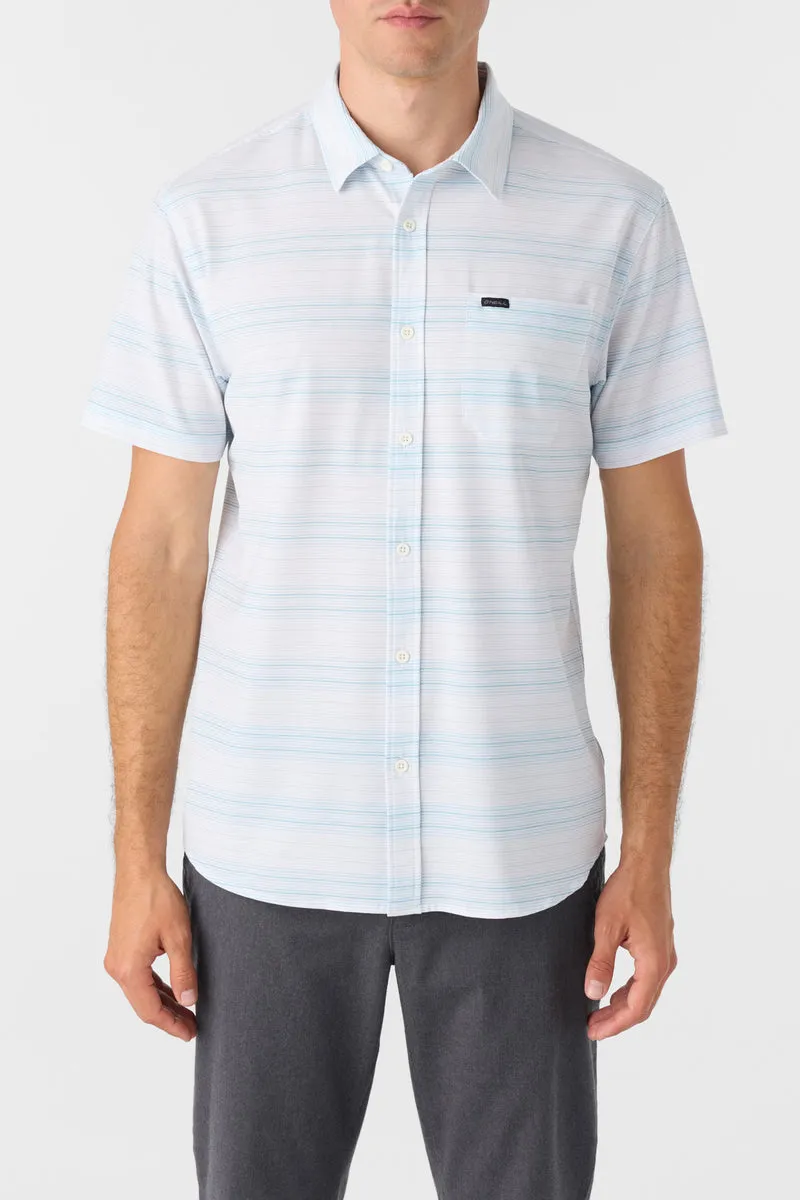ONeill TRVLR UPF TRAVERSE STRIPE STANDARD FIT SHIRT - WHITE 2