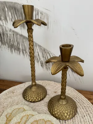 PALM CANDLE HOLDER - Small