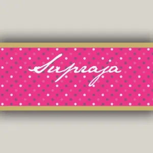 Polka Dots Desk Organizer