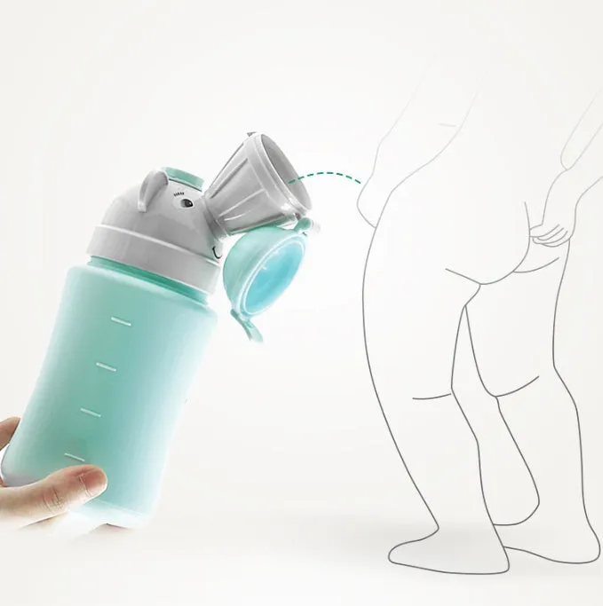 Portable Baby Child Urinal Emergency Toilet for Camping Car Travel and Kid Potty Pee Training