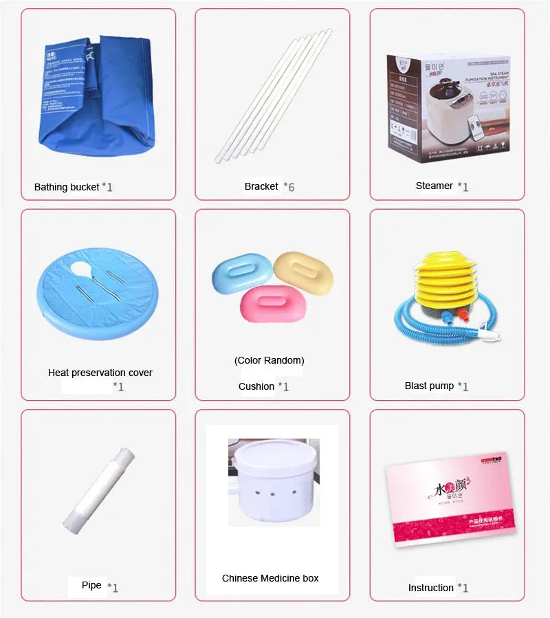 Portable Sauna Steaming, Folding Bathtub, Infrared Spa, Weight Loss Remove Toxin