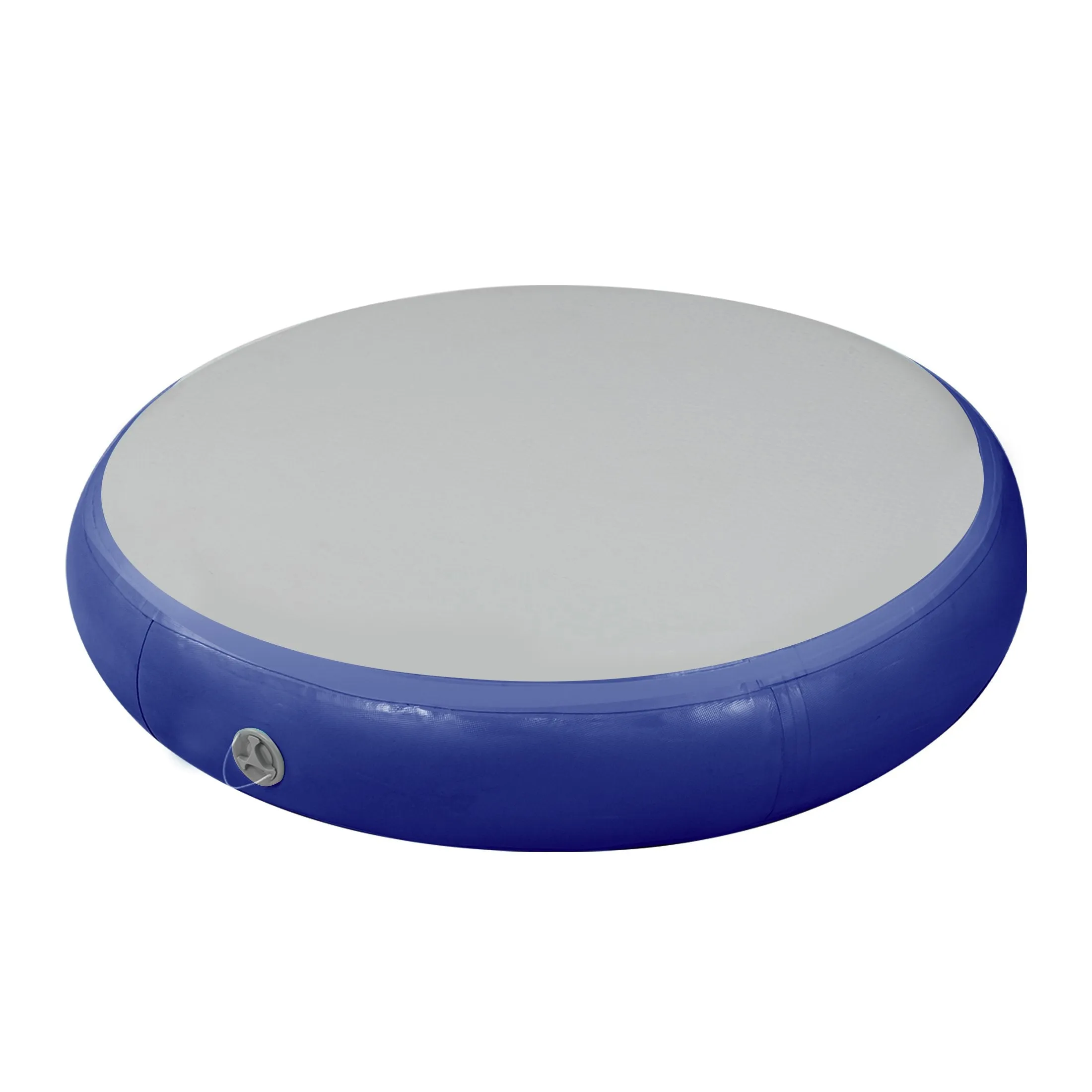 Powertrain 1m Air Track Spot Round Inflatable Tumbling Mat (Dark Blue)